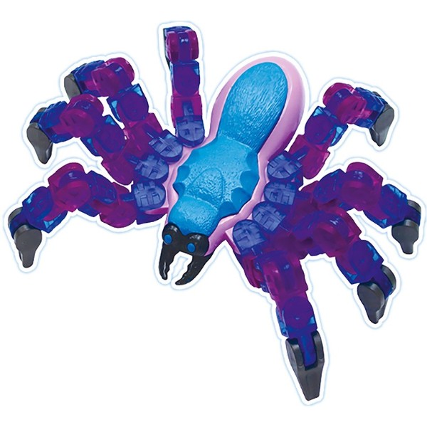 Фото - Интерактивная игрушка Zing Klixx Creaturez - Fidget Паук голубовато-синий (KX100_B)