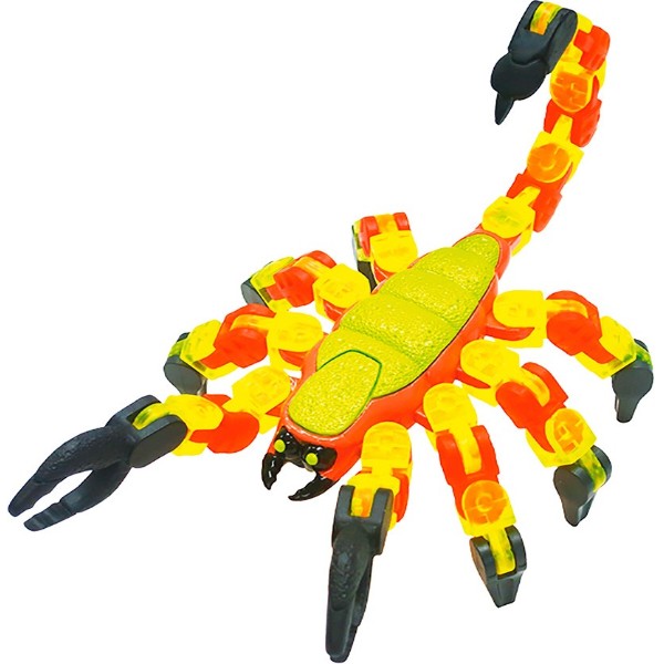 Фото - Интерактивная игрушка Zing Klixx Creaturez - Fidget Скорпион желто-красный (KX110_B)