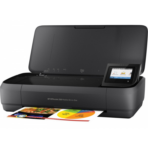 Фото - МФУ цветной печати HP OfficeJet 252 MOBILE (N4L16C)