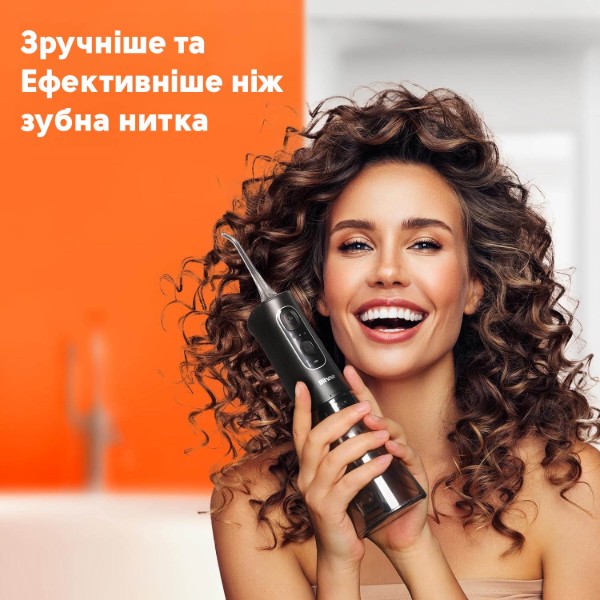 Фото - Іригатор Bitvae C2 Black + косметичка (BVC2-b-k)