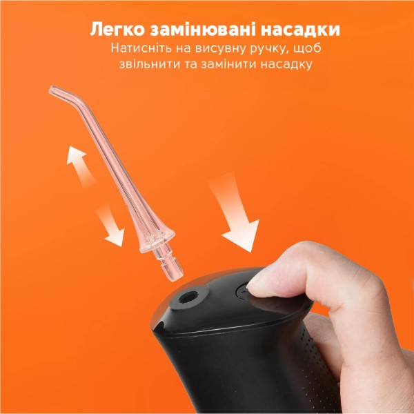 Фото - Іригатор Bitvae C2 Black + косметичка (BVC2-b-k)