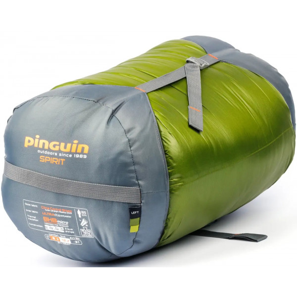 Фото - Спальний мішок Pinguin Mistral PFM 185 Green Right Zip (PNG 235241)