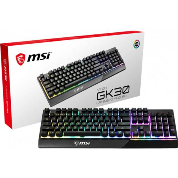 Фото - Клавіатура дротова ігрова MSI VIGOR GK30 UA (S11-04UA211-CLA)