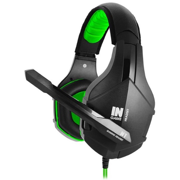 Фото - Гарнитура проводная игровая Gemix N1 Black-Green (04300104) Фото - Гарнитура проводная игровая Gemix N1 Black-Green (04300104)
