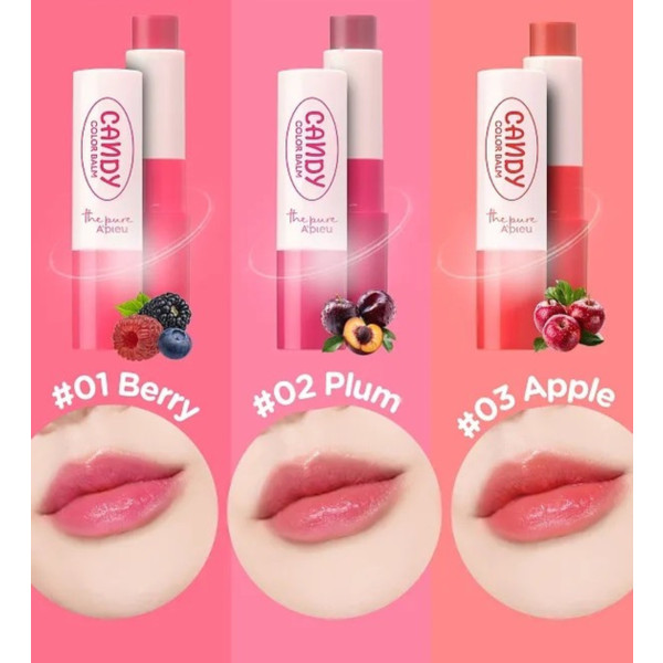 Фото - Бальзам для губ A'pieu Pure Candy Color 03.APPLE 3.9 г (8809747962686)