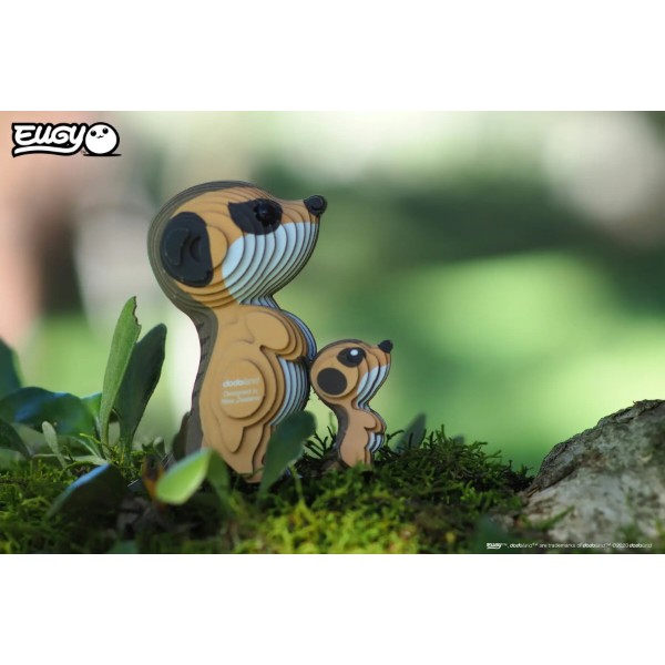 Фото - 3D пазлы EUGY Зоопарк: Сурикат (XEG-046)