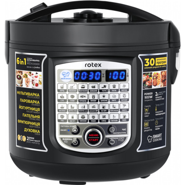 Фото - Уцінка - Мультиварка Rotex RMC506-CB Excellence