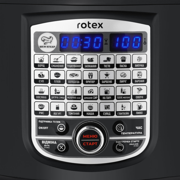 Фото - Уцінка - Мультиварка Rotex RMC506-CB Excellence