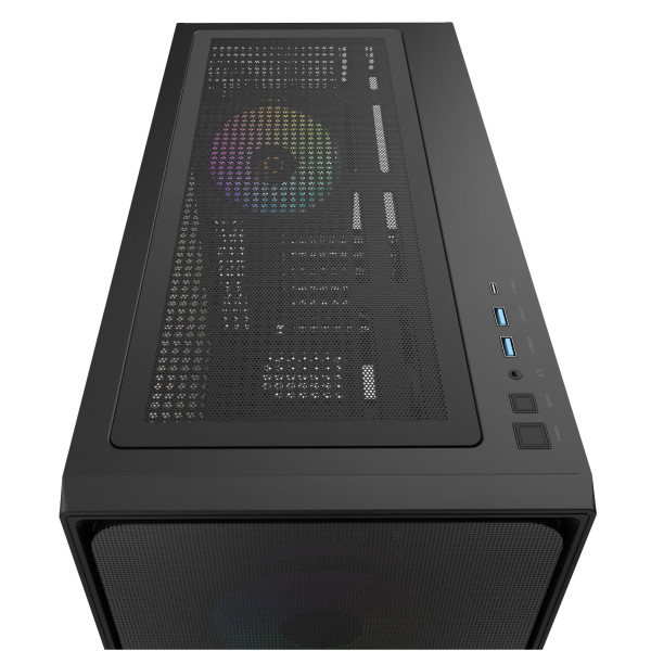 Фото - Корпус OCYPUS ATX W/O PSU DELTA C70 BK ARGB (DELTA-C70-BKG400XX-GL)