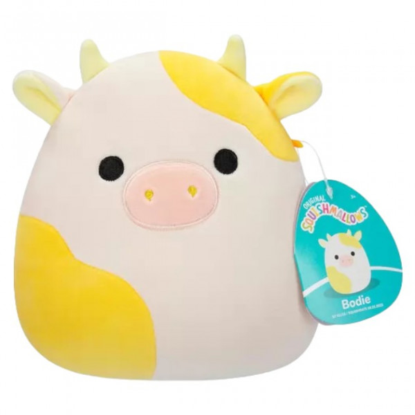 Фото - М'яка іграшка SQUISHMALLOWS КОРОВКА БОДІ (SQCR05402)