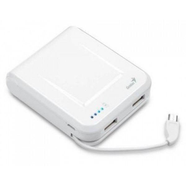 Фото - Батарея мобільна Genius ECO-U700 7800 mAh White