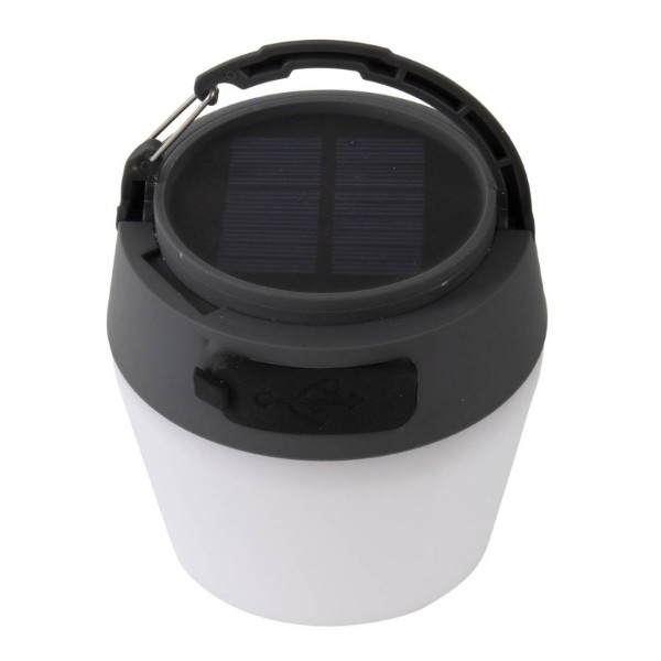 Фото - Фонарь Bo-camp Wega Powerbank Solar 180 Lumen White/Grey/Black (5818735)