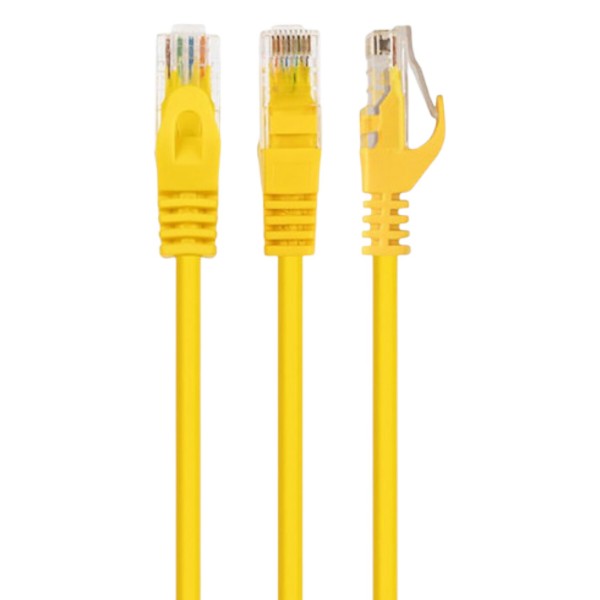 Фото - Кабель патч-корд Kingda Cat.5e 20m Yellow (PAUT32000-CU-YL)