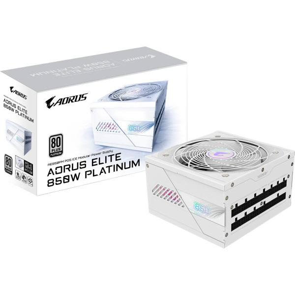 Фото - Блок живлення для ПК Gigabyte 850W (GP-AE850PM PG5 ICE)