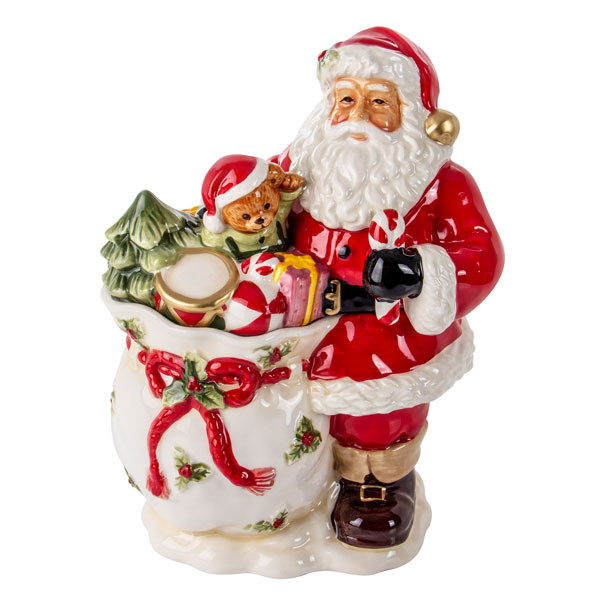 Фото - Цукерниця Lefard Дід мороз 17х12х23 см (59-1004)