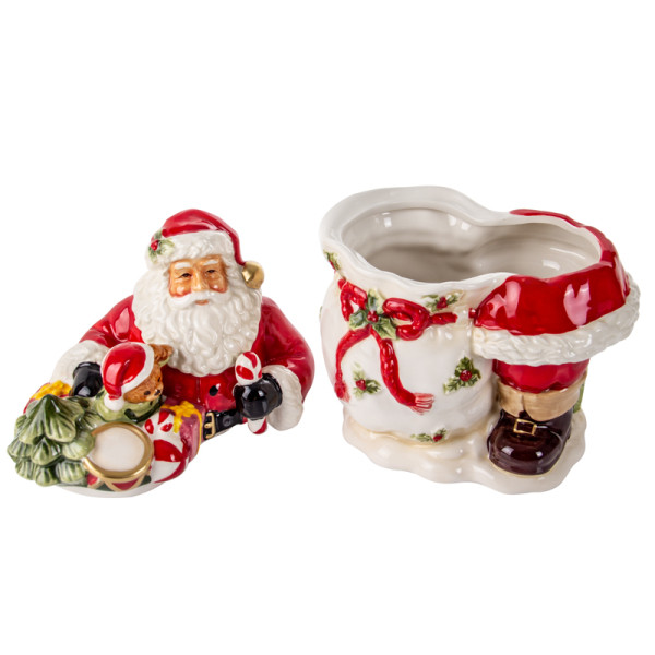 Фото - Цукерниця Lefard Дід мороз 17х12х23 см (59-1004)