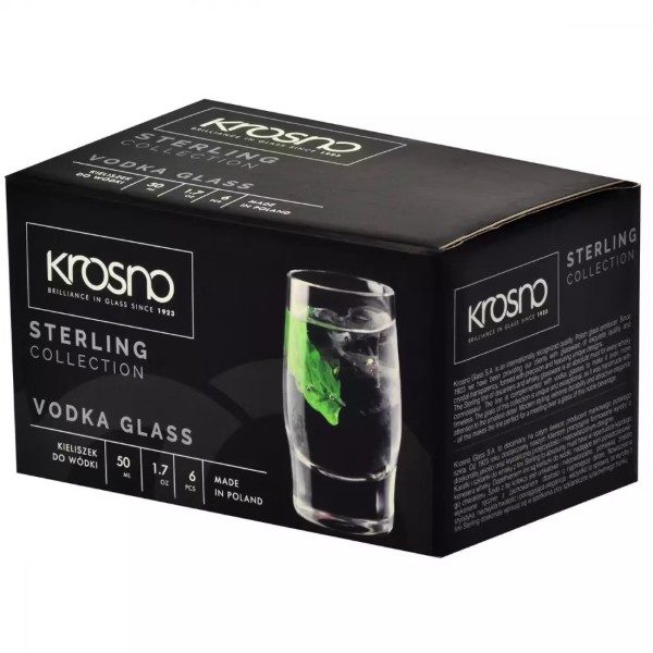 Фото - Стопка Krosno STERLING 50 мл 6 шт. (832050)