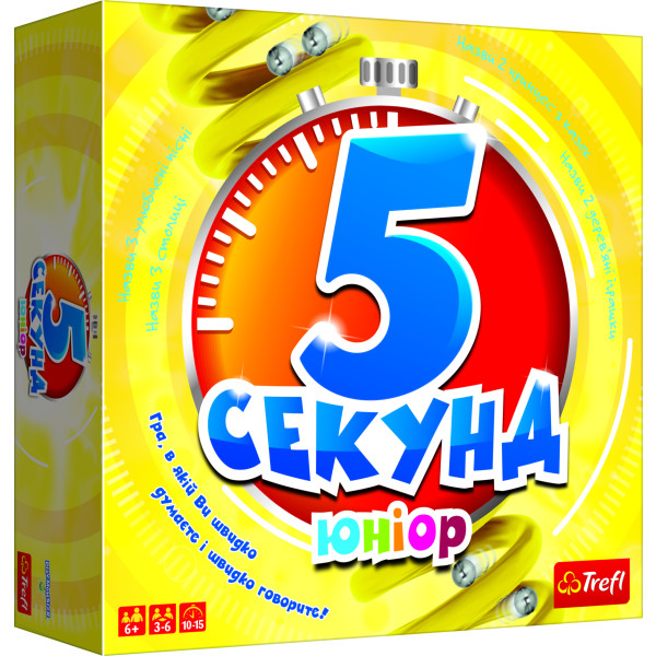 Фото - Настільна гра (5-7 років) Trefl 5 секунд Юніор (18127) Фото - Настільна гра (5-7 років) Trefl 5 секунд Юніор (18127)