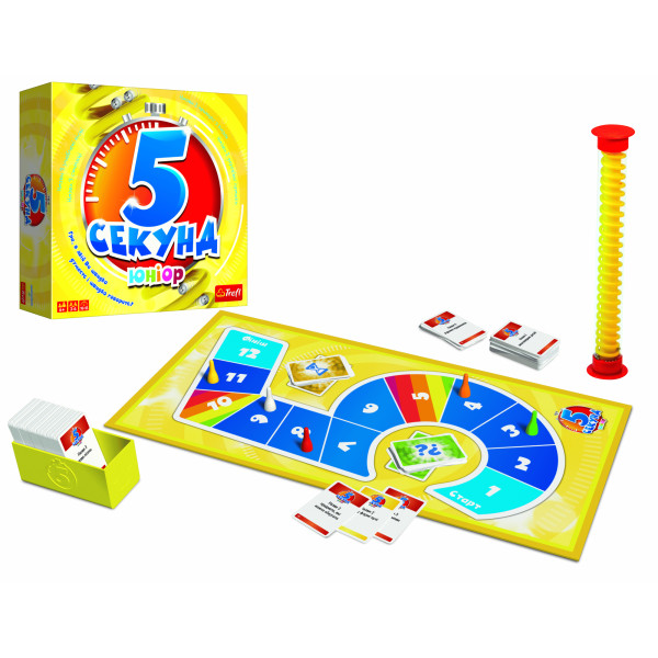 Фото - Настільна гра (5-7 років) Trefl 5 секунд Юніор (18127)