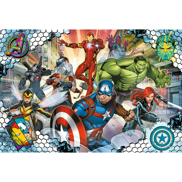 Фото - Пазли (5-7 років) Trefl The Avengers Відомі месники 100 ел. (64541)
