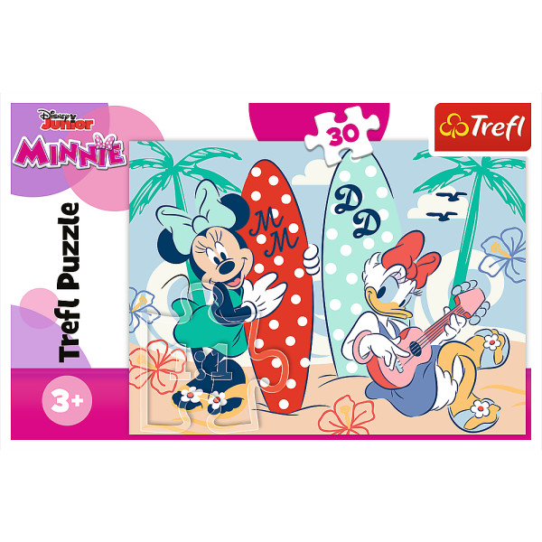Фото - Пазли (3-4 роки) Trefl Mickey&friends Барвиста Мінні 30 ел. (83023)
