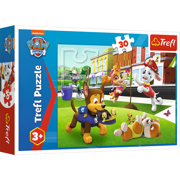 Фото - Пазлы (3-4 года) Trefl Paw Patrol Собаки в действии 30 эл. (83061)