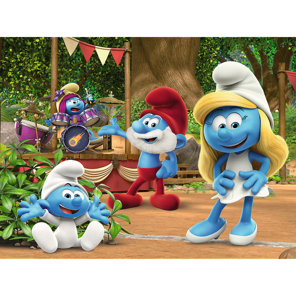 Фото - Пазли (3-4 роки) Trefl The Smurfs Смурфет і Смурфики 30 ел. (83122)