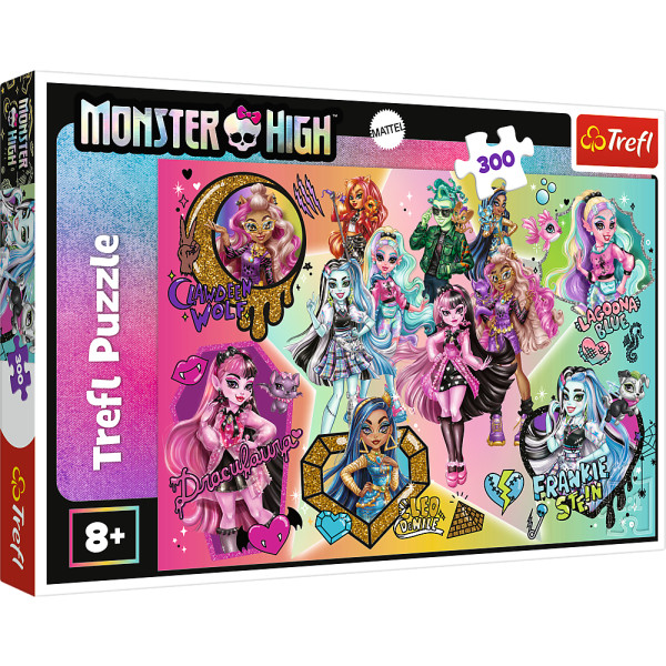 Фото - Пазли (8 +) Trefl Monster High Зомбі на вершині! 300 ел. (30277) Фото - Пазли (8 +) Trefl Monster High Зомбі на вершині! 300 ел. (30277)