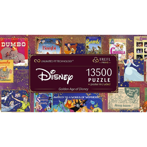 Фото - Пазли (8 +) Trefl 13500 UFT Mickey&friends Золотий вік Disney (10264)