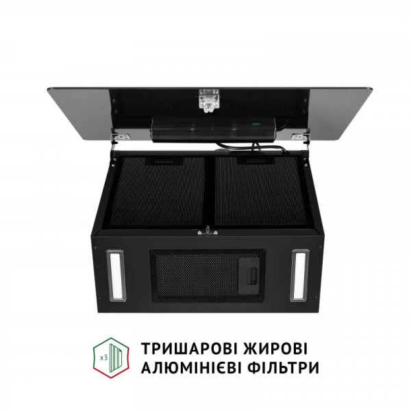 Фото - Витяжка декоративна Perfelli PIANO NERO