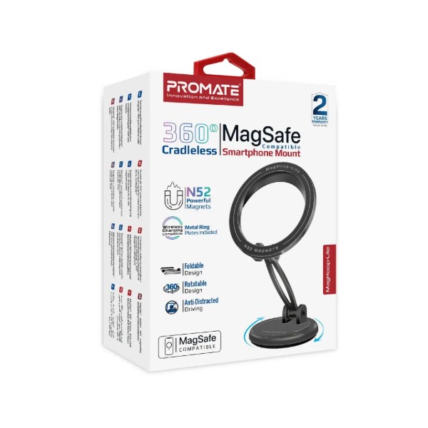 Фото - Автодержатель Promate maghoop-lite.black