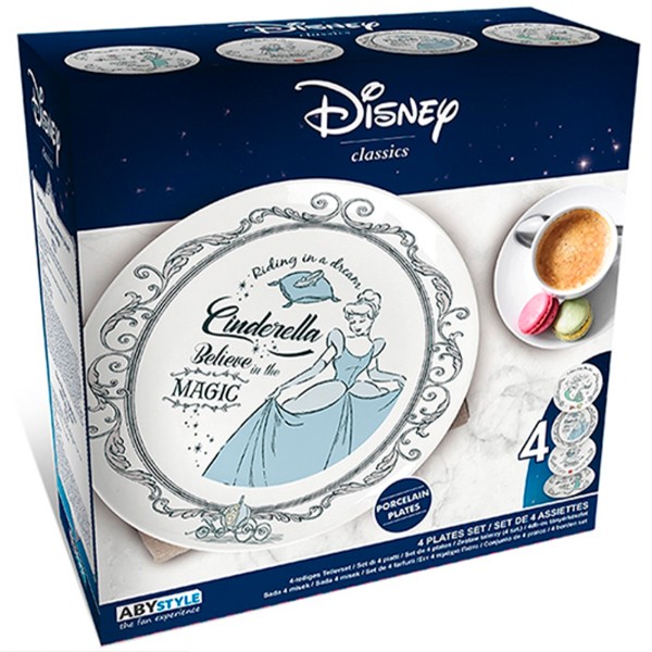 Фото - Набор тарелок DISNEY Disney Princesses 4 шт. (ABYTAB007)