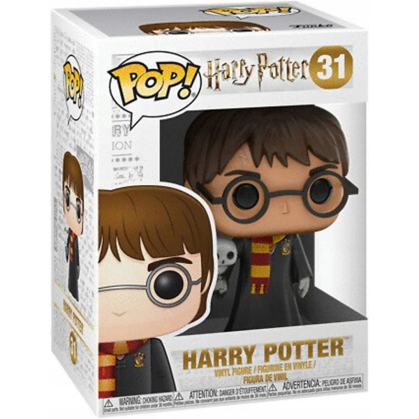 Фото - Коллекционная фигурка FUNKO POP Movies: Harry Potter - Harry w/Hedwig (Exc) (5908305237327)