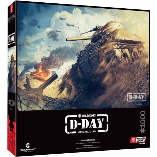 Фото - Пазли (8 +) Good Loot World of Tanks D-DAY 1000 ел. (5908305247524)