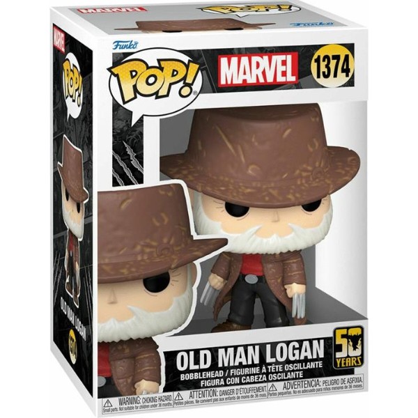 Фото - Коллекционная фигурка FUNKO POP Marvel: Wolverine 50th - Ultimate Old Man Logan (5908305247739)