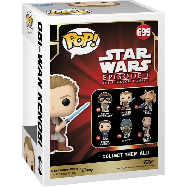 Фото - Коллекционная фигурка FUNKO POP Star Wars: PM 25th - Obi-Wan Young (5908305248033)