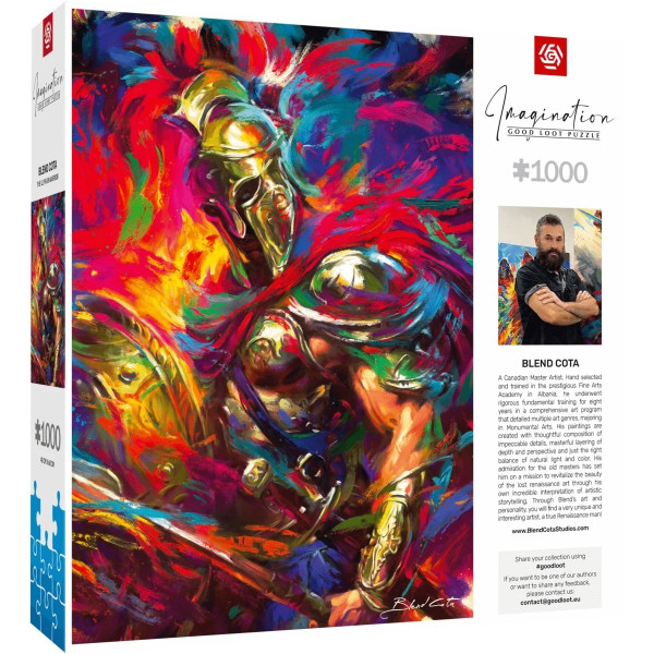 Фото - Пазли (8 +) Good Loot Imagination: Blend Cota The Illyrian Warrior 1000 ел. (5908305249665)
