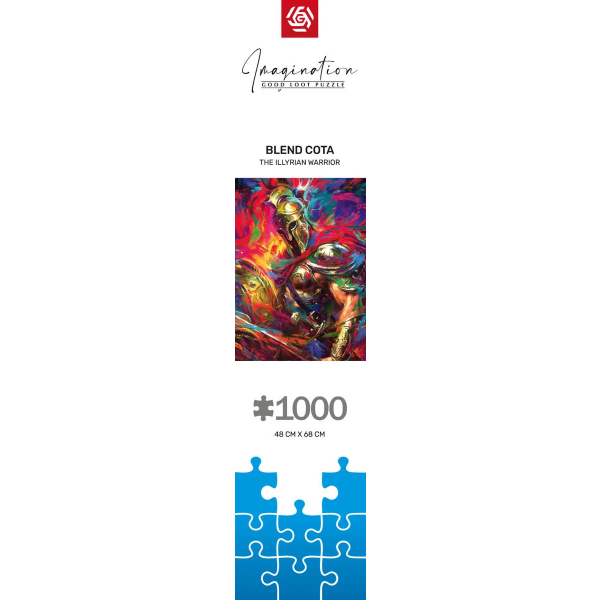 Фото - Пазли (8 +) Good Loot Imagination: Blend Cota The Illyrian Warrior 1000 ел. (5908305249665)