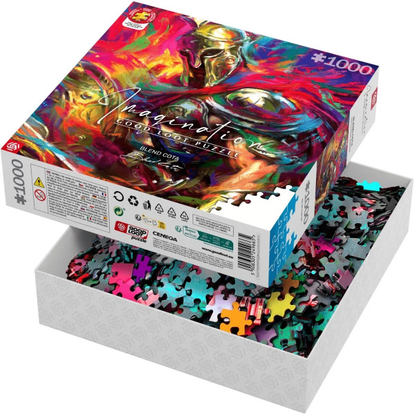 Фото - Пазли (8 +) Good Loot Imagination: Blend Cota The Illyrian Warrior 1000 ел. (5908305249665)