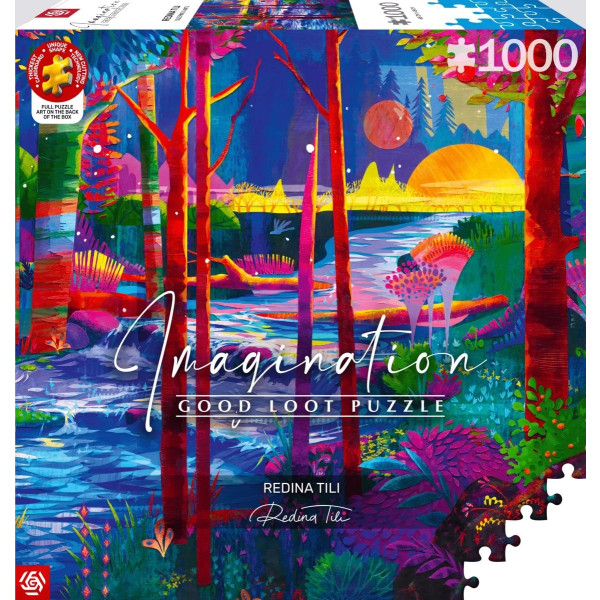 Фото - Пазли (8 +) Good Loot Imagination: Redina Tili Sleeping Giants 1000 ел. (5908305249672)
