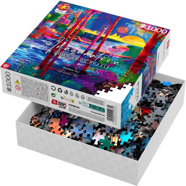 Фото - Пазли (8 +) Good Loot Imagination: Redina Tili Sleeping Giants 1000 ел. (5908305249672)