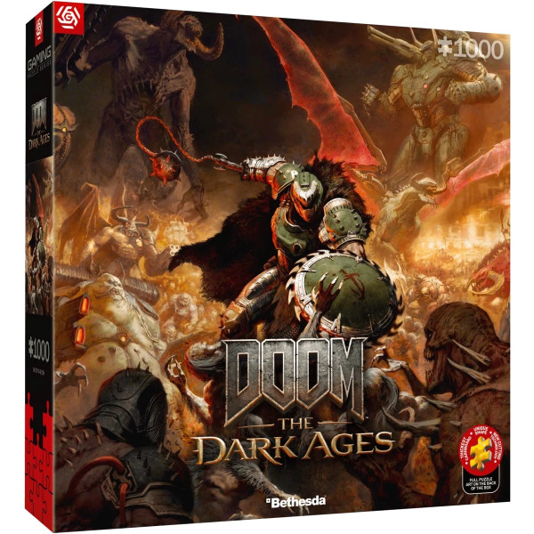 Фото - Пазли картонні (8 +) Good Loot Doom Dark Ages Slayer`s Rage 1000 ел. (5908305249771)
