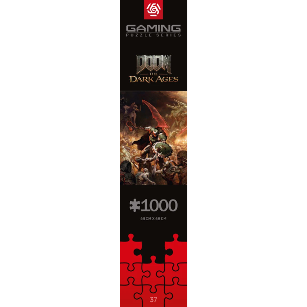 Фото - Пазли картонні (8 +) Good Loot Doom Dark Ages Slayer`s Rage 1000 ел. (5908305249771)