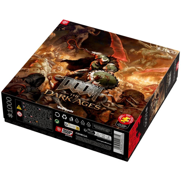 Фото - Пазли картонні (8 +) Good Loot Doom Dark Ages Slayer`s Rage 1000 ел. (5908305249771)