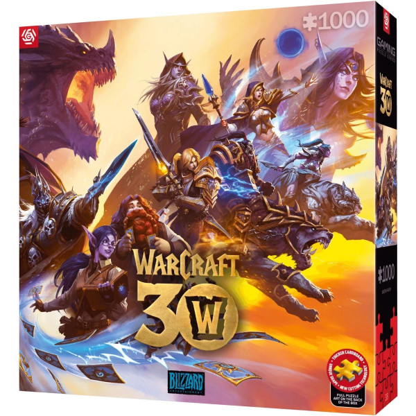 Фото - Пазлы (8+) Good Loot Warcraft 30th Anniversary 1000 эл. (5908305249931)