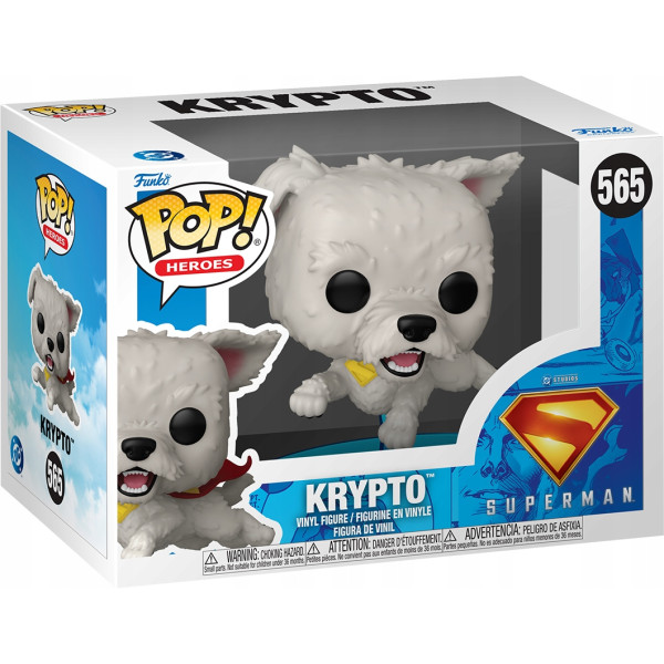 Фото - Колекційна фігурка FUNKO POP DC: Superman 2025 - Krypto (5908305249955)