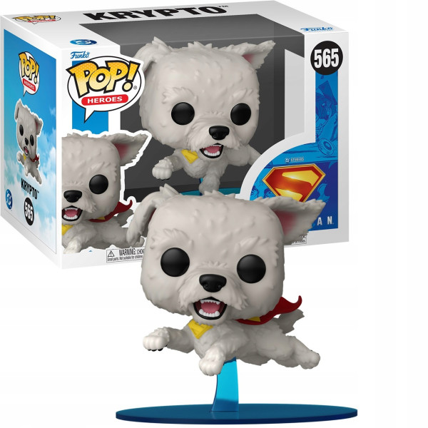 Фото - Колекційна фігурка FUNKO POP DC: Superman 2025 - Krypto (5908305249955)
