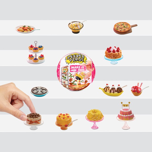 Фото - Набір ігрових фігурок MGA's Miniverse "Mini Food" - СТВОРИ ВЕЧЕРЮ (в асорт.) (591825)