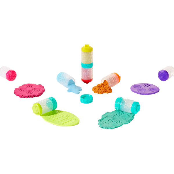 Фото - Маса для ліплення Wonder Factory ЯРКИЙ СТАРТ: МАСА ДЛЯ ЛІПКИ І ПІСОК в асортименті (595304)