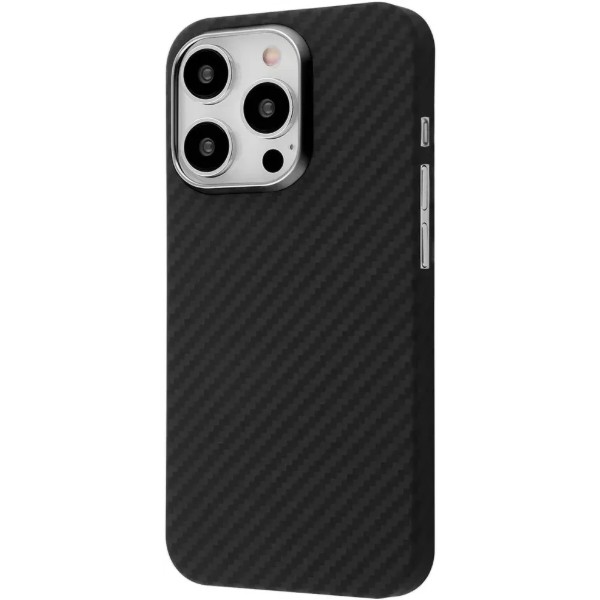 Фото - Чохол для смартфону Proove Carbon Slim with Magnetic Ring iPhone 16 Pro full black (595610811) Фото - Чохол для смартфону Proove Carbon Slim with Magnetic Ring iPhone 16 Pro full black (595610811)
